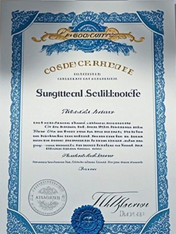 Certificates
